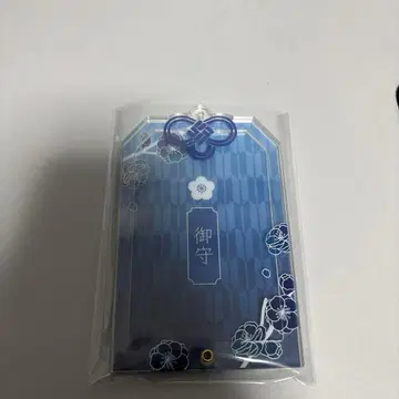 fukuya 후쿠야 부적 아크릴 프레임 파랑 블루