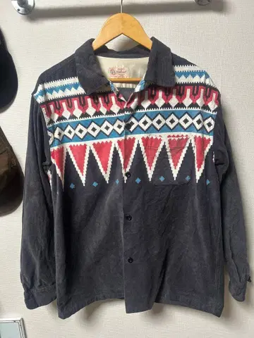 복각 TOWNCRAFT 코듀로이 셔츠 L