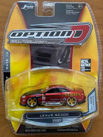Jada TOYS OPTION D LEXUS SC300