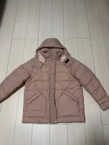 워크맨 핑크 다운 자켓 아웃도어 작업옷 낚시 캠핑