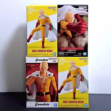 [종이상자 포장] 원펀맨 ONE PUNCH MAN 피규어 4체