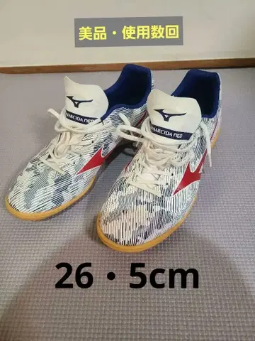 Mizuno Monarcida 풋살화 화이트/블루/레드