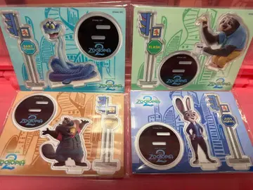 주토피아2 HAPPY 복권 아크릴 스탠드 일괄