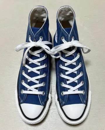 컨버스 일본제 올스타 J 라이트 네이비 HI 23cm