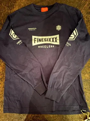 FINESIXXX 네이비 긴팔 T셔츠 M