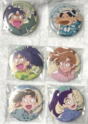 닌타마 란타로 빈티지 시리즈 캔뱃지 6개