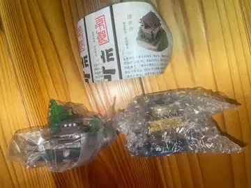 카이요도 교토 피규어 미야게 금각사 + 은각사 세트 미개봉 새상품