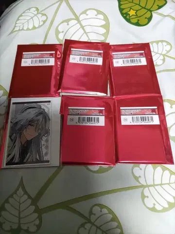 마츠리카노케이 오토후유 오토메이트 마켓 아크릴 카드 아오린 미개봉 5점