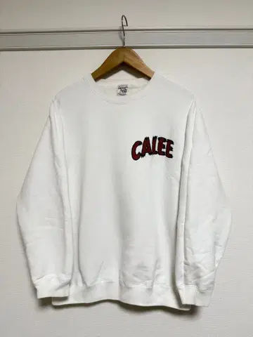 CALEE 칼리 백 프린트 맨투맨 M