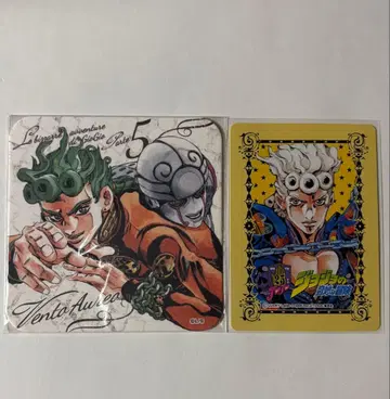 죠죠의 기묘한 모험 죠르노 원화 메모리얼 카드 코스터