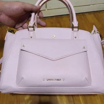SAMANTHAVEGA 핑크 핸드 숄더백