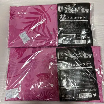 주토피아2 해피 복권 B상 하와이안 셔츠 2장 세트