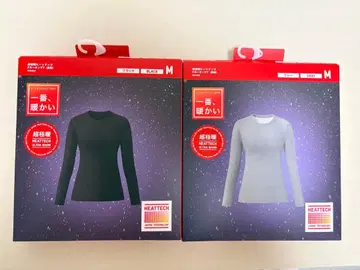 히트텍 울트라 웜 긴팔 M 사이즈 2색 세트