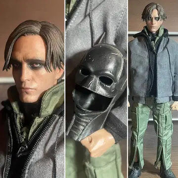 핫토이즈 더 배트맨 블루스 웨인 헤드 배트맨 마스크