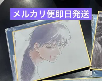 애니메이션 주술회전전 회옥옥절 미니 색지 후시구로 토우지