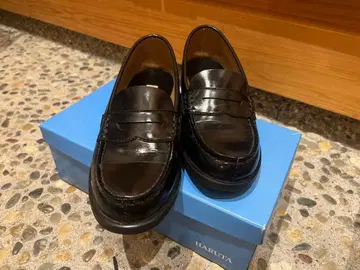 HARUTA 하루타 로퍼 블랙 22.5cm 박스 있음 즉시 구매 OK