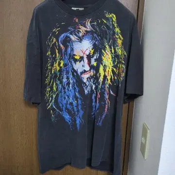 롭 좀비 빈티지 디자인 t셔츠