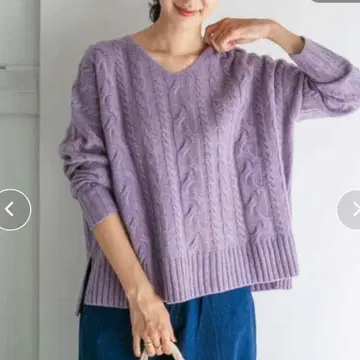 24AW 최근 모델 어반 리서치 도어스 해밀턴 울 아란 패턴 니트