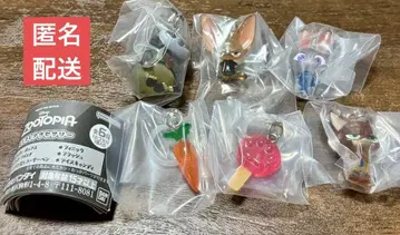 디즈니 주토피아 마크 액세서리 컴플리트 컴프 가챠