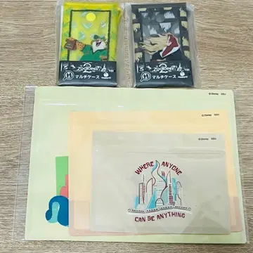 주토피아2 Happy 복권 H상 멀티 케이스 크로우 하우저 J상 지퍼 백