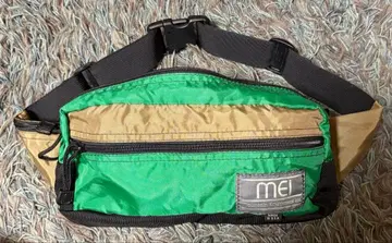 MEI 바디백 웨스트 파우치 그린 베이지