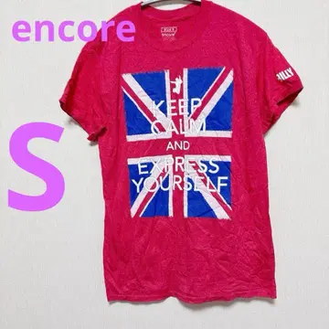 [ 새상품급 ] encore 핑크 T셔츠 S사이즈 반팔