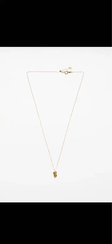 골드 펜던트 목걸이