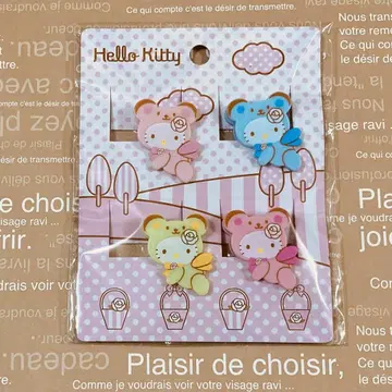 상품 설명 필독 헬로키티 베어 클립 세트 vivitix K425