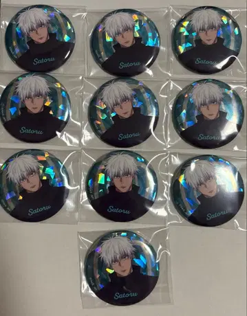 주술회전 고죠 홀로그램 캔뱃지 Toho