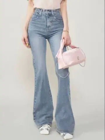 Darich 세미 플레어 팬츠 S 블루