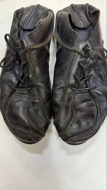 트리픈 가죽 스니커즈 26cm