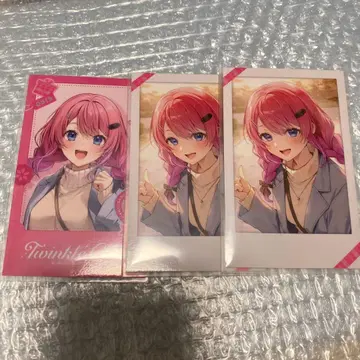 니지산지 윈터 데이트 2025 쿠라모치 메루토 폴라로이드풍 카드