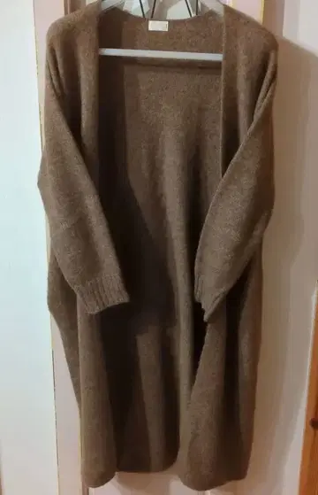 소노 니트 롱 가디건 익명 배송