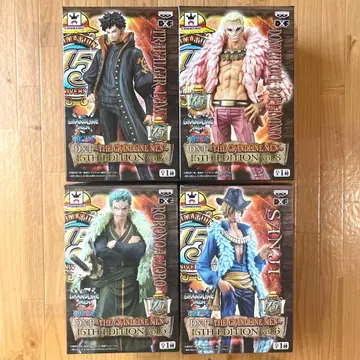 원피스 피규어 DXF GRANDLINE MEN 15TH 4체 세트