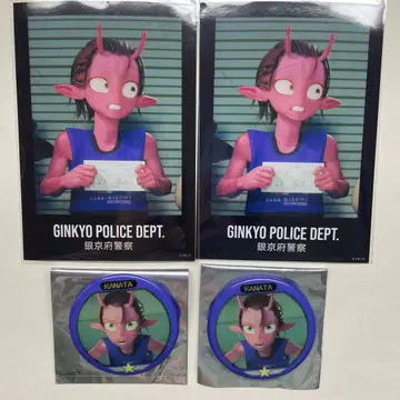 은하특급 밀키 서브웨이 브로마이드 매그샷 캔뱃지 카나타