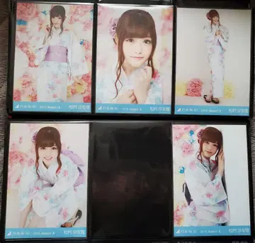 마츠무라 사유리 노기자카46 브로마이드 유카타 2015 컴프