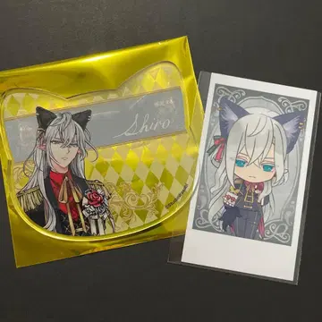 시로 아크네코 난자타운 아크릴 코스터 특전