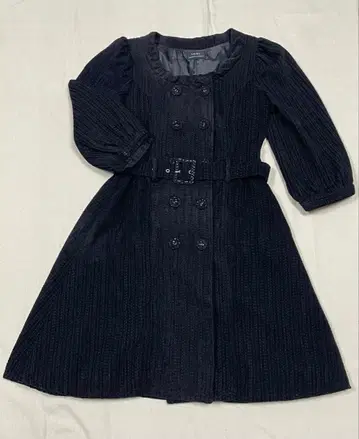 원피스 & 코트 2Way 7부 소매 블랙 M 앤티크한 분위기