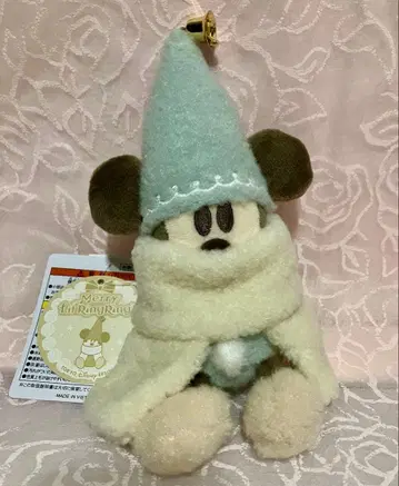 디즈니 리루린린 봉제 인형 배지 스카이블루