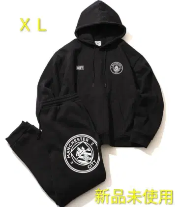 Manchester City/맨체스터 시티 셋업 XL 블랙