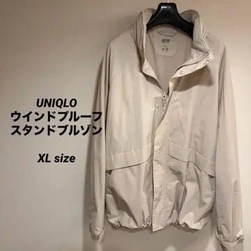 UNIQLO 윈드프루프 스탠드 블루종