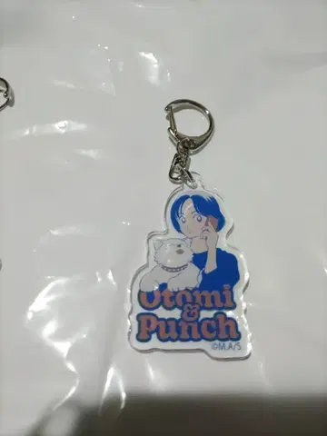 아다치 미츠루전 히로인 아크릴 참 MIX 타치바나 네미&펀치