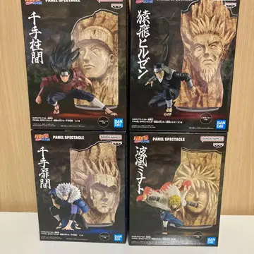 나루토 질풍전 - PANEL SPECTACLE 최강의 병사들 4개 세트