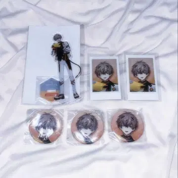 니지산지 알반 녹스 1stAnniversary 캔뱃지 EN