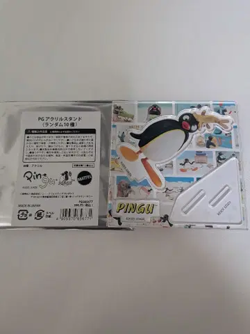 PINGU 아크릴 스탠드 캔 마그넷 미사용
