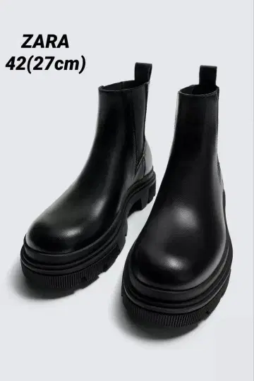 ZARA 자라 청키 첼시 부츠 42 27cm