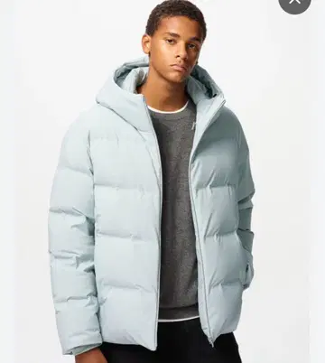 심리스 다운 후드티 2024 남성용 S 사이즈