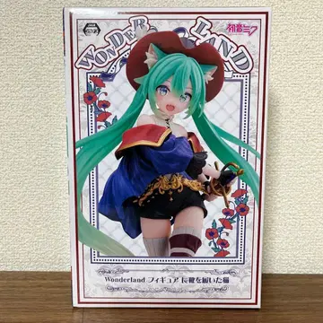 하츠네 미쿠 Wonderland 피규어 장화를 신은 고양이