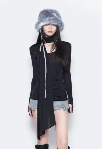 theredthredad S asymmetric drape tops