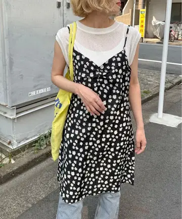 PILIT 플라워 미니 원피스